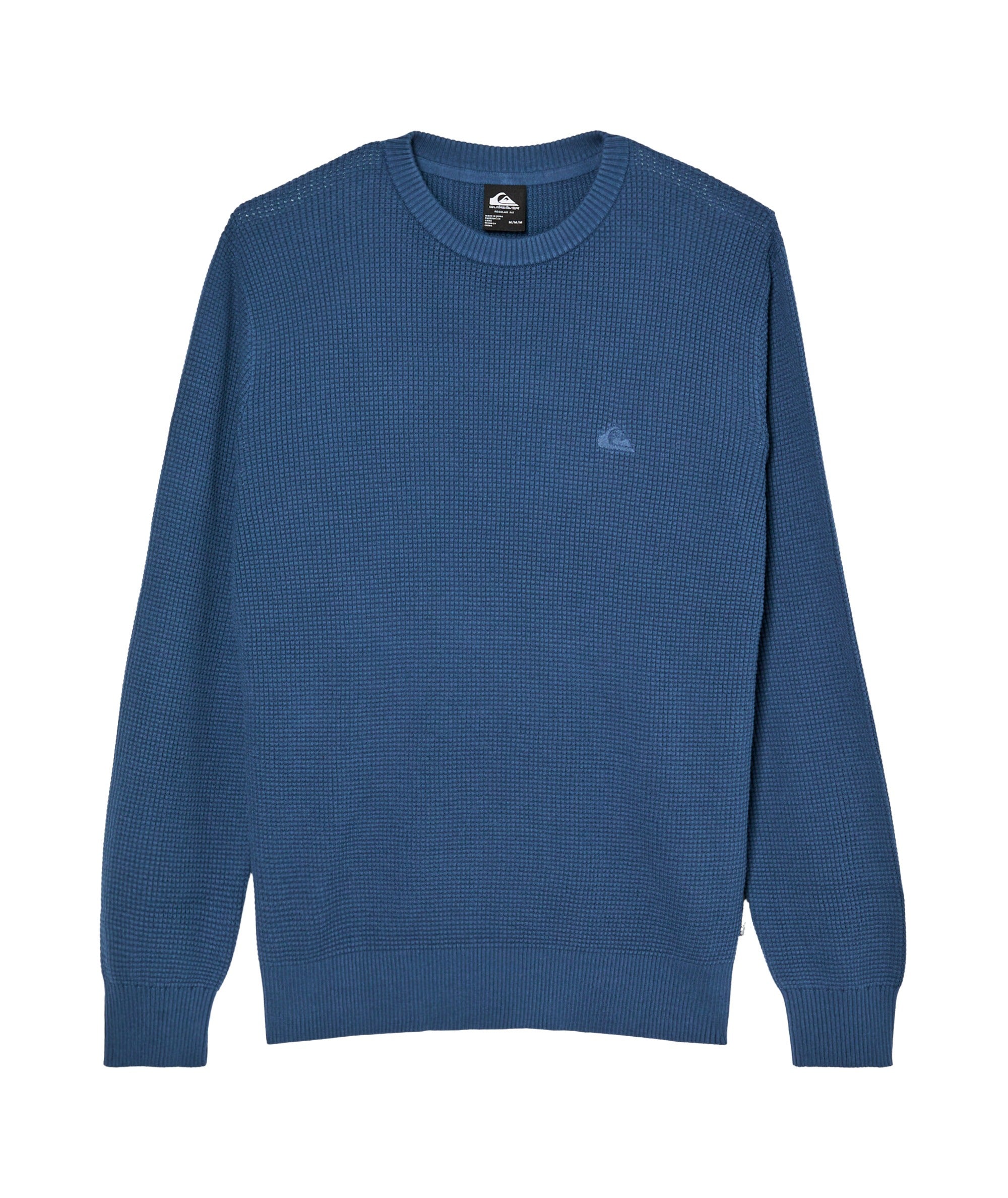 Waffle Sweater Crew Neck Trui