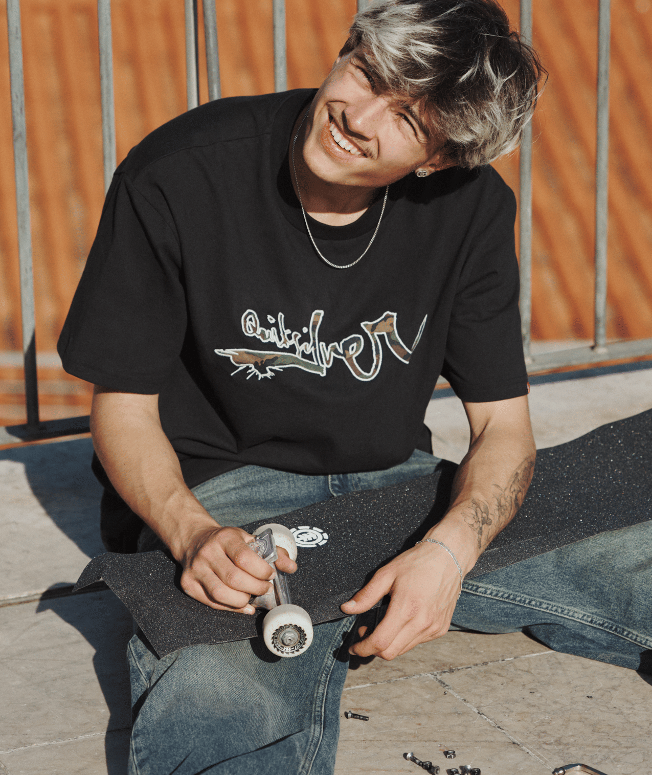 Young Guns Vortex Korte Mouwen T-shirt