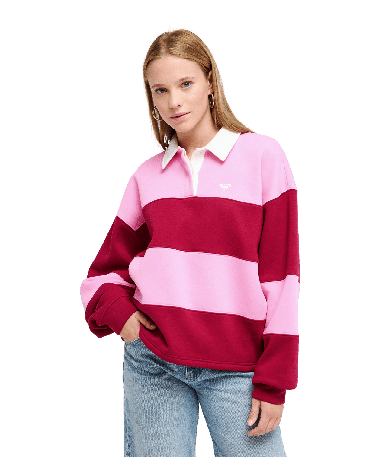 Cross Your Mind Pullover Fleece Trui Voor Dames