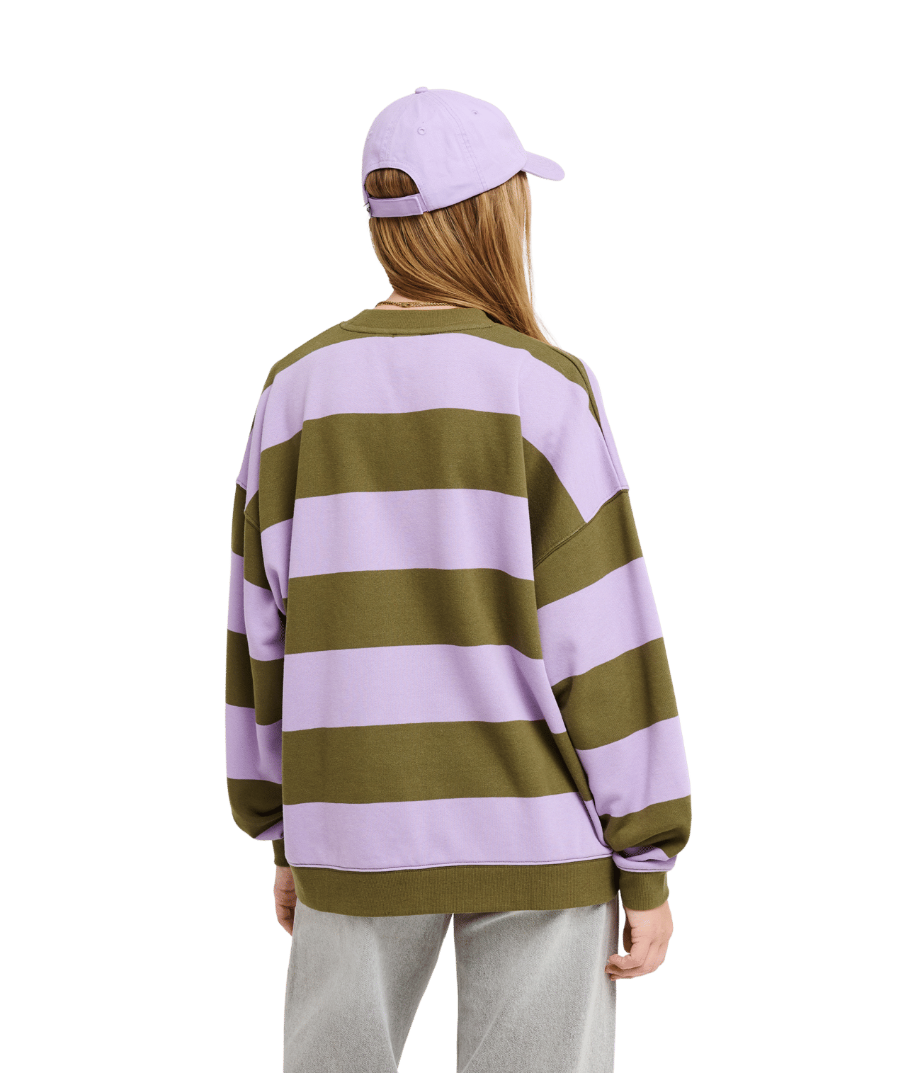 Strictly Stripe Full Zip Fleece Trui