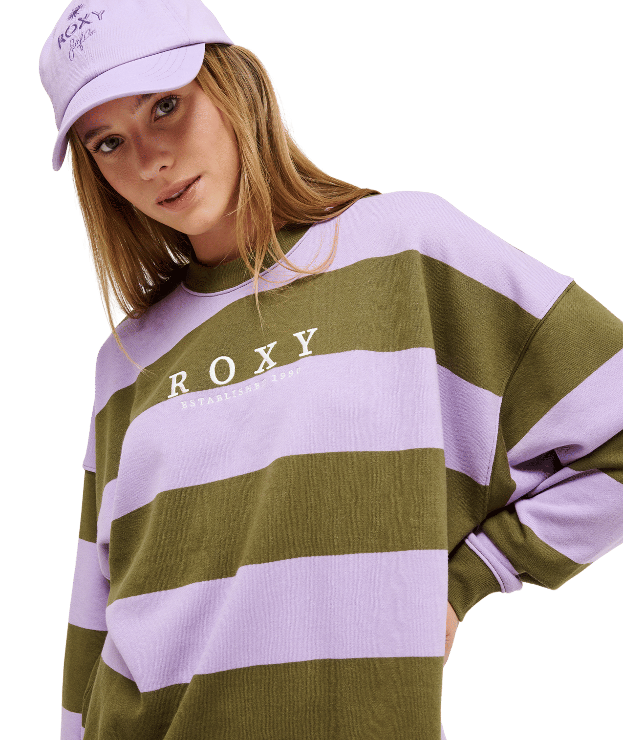 Strictly Stripe Full Zip Fleece Trui