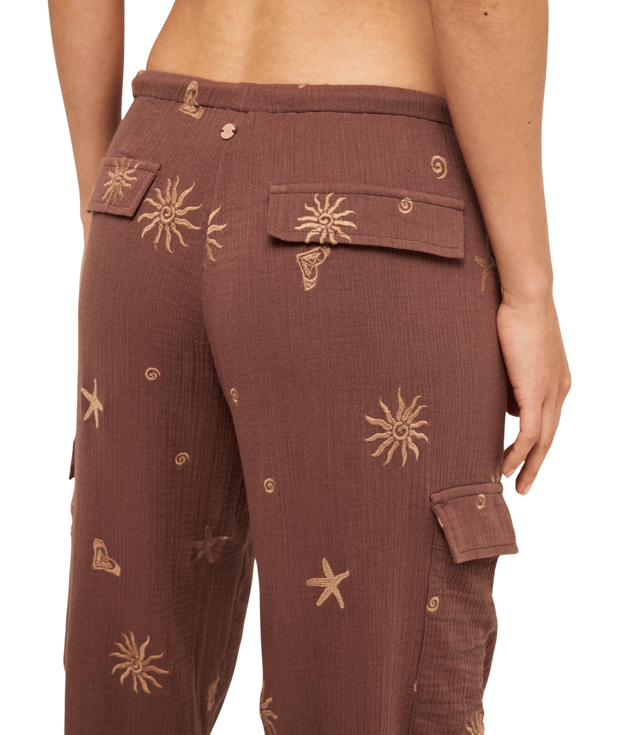Stardust Sand Elastic Broek Voor Dames