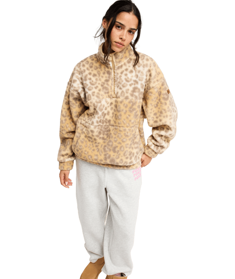 Jive Talking Half Zip Polar Fleece Trui