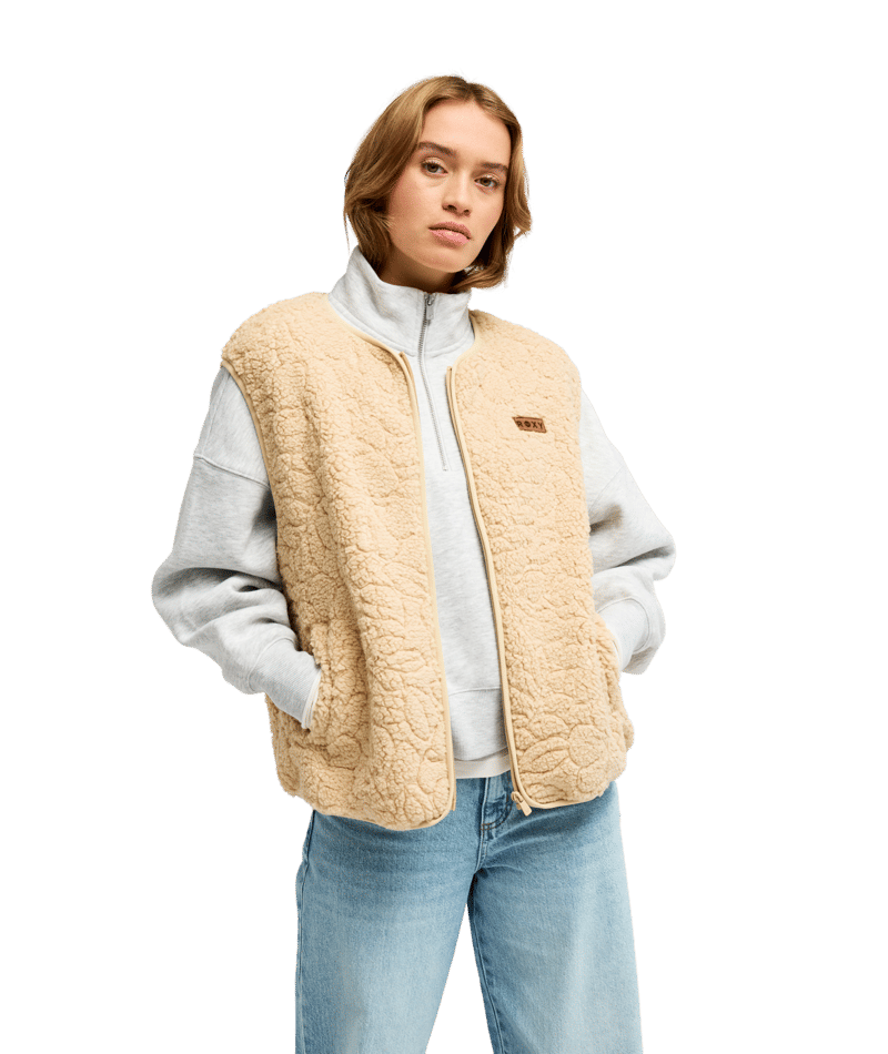 Best Town Vest Full Zip Polar Fleece Trui