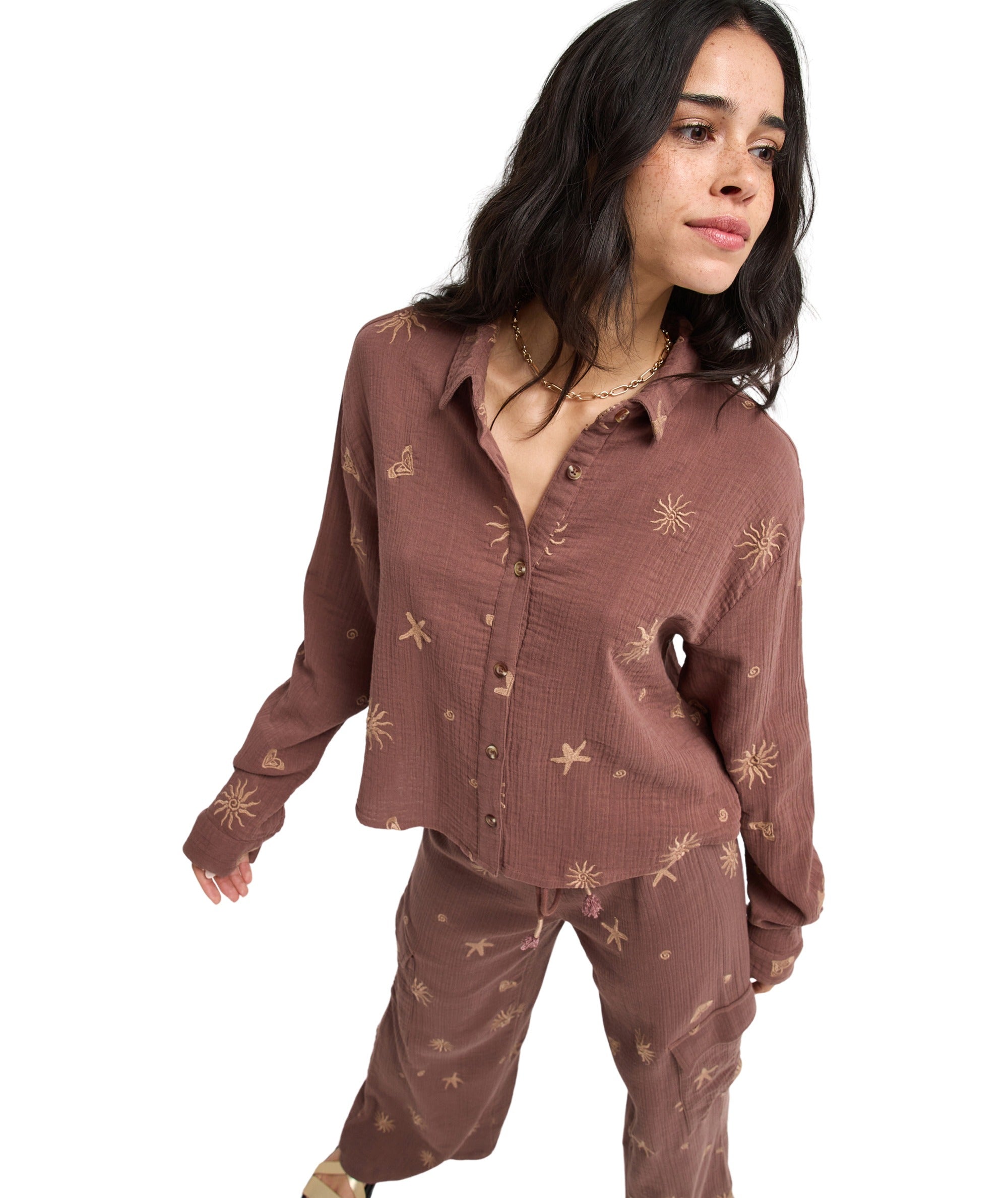 Let It Go Again Lange Mouwen Blouse Voor Dames