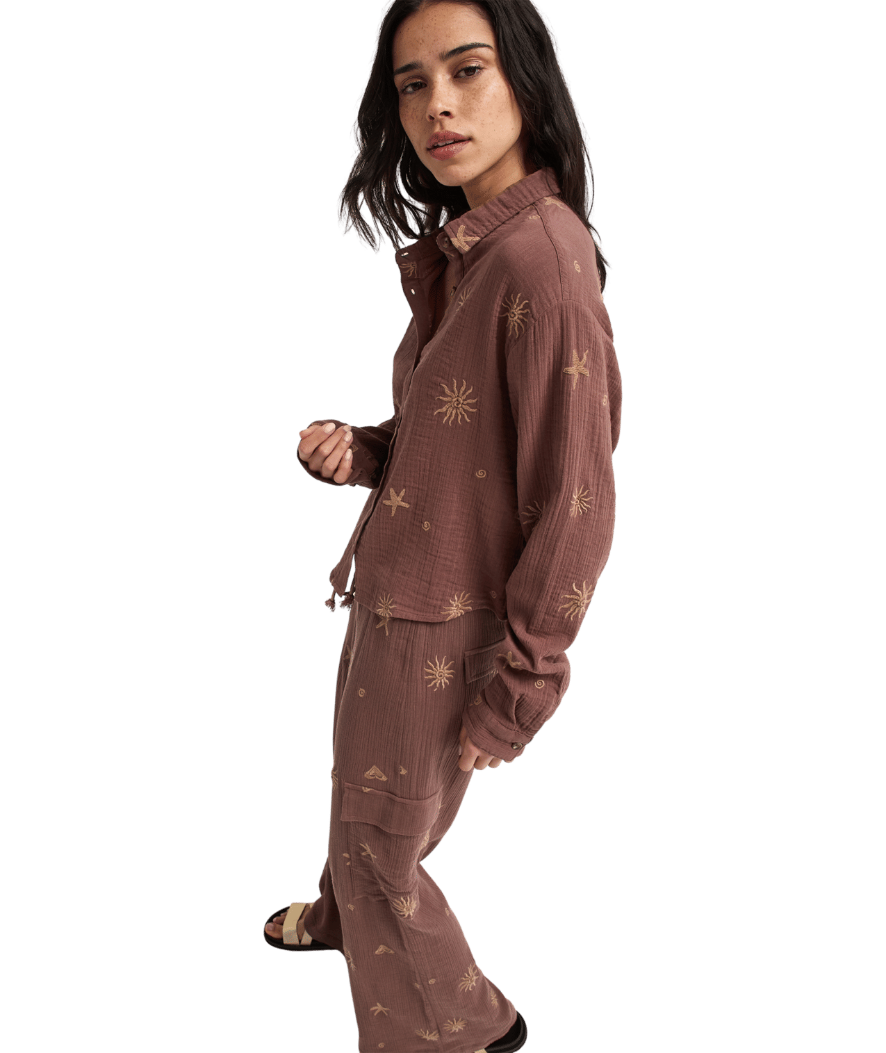 Let It Go Again Lange Mouwen Blouse Voor Dames