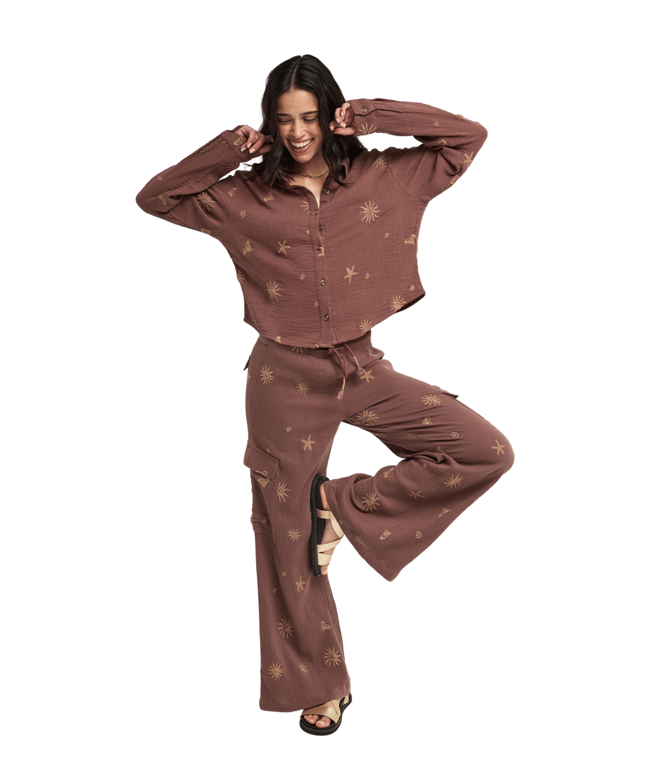 Let It Go Again Lange Mouwen Blouse Voor Dames