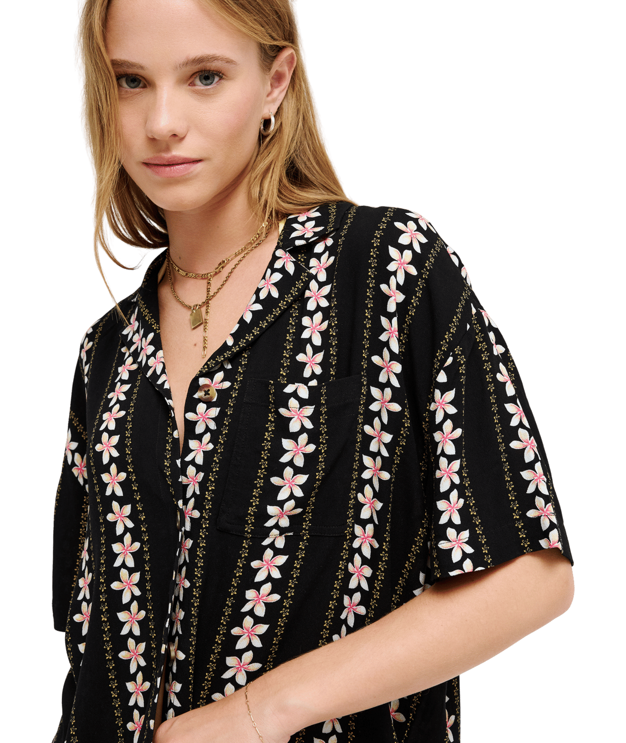 Crazy Vahini Short Sleeve Blouse Voor Dames