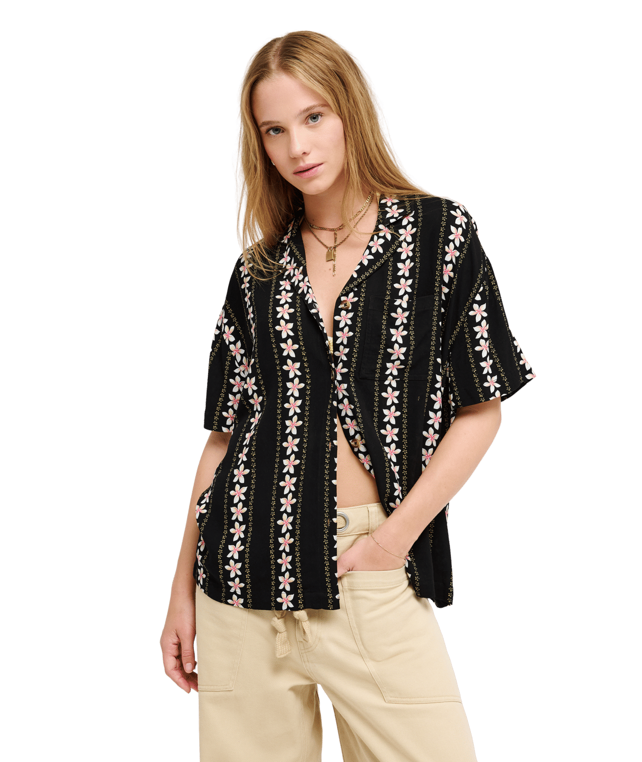 Crazy Vahini Short Sleeve Blouse Voor Dames
