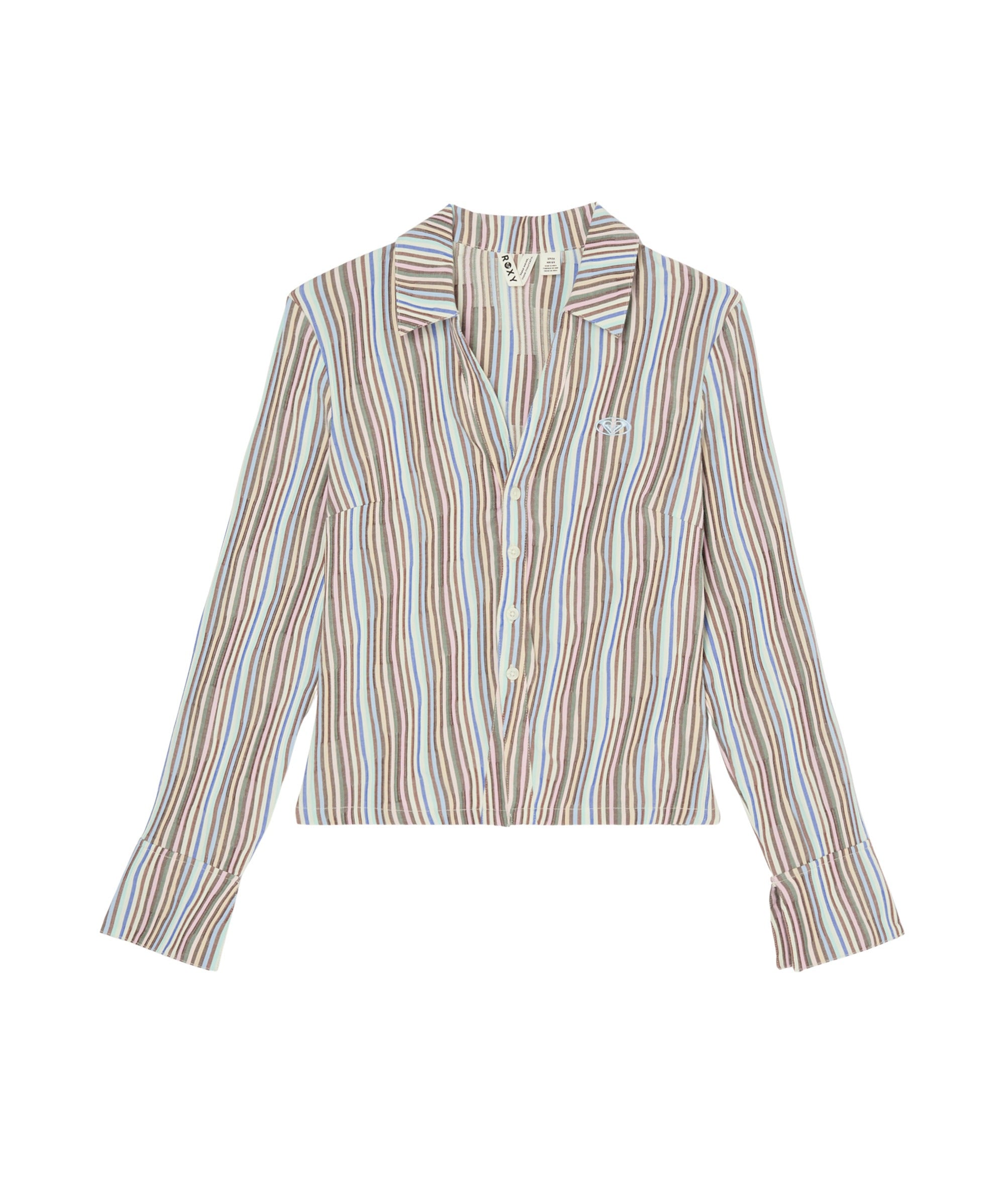 Wave Hurricane Lange Mouwen Blouse Voor Dames