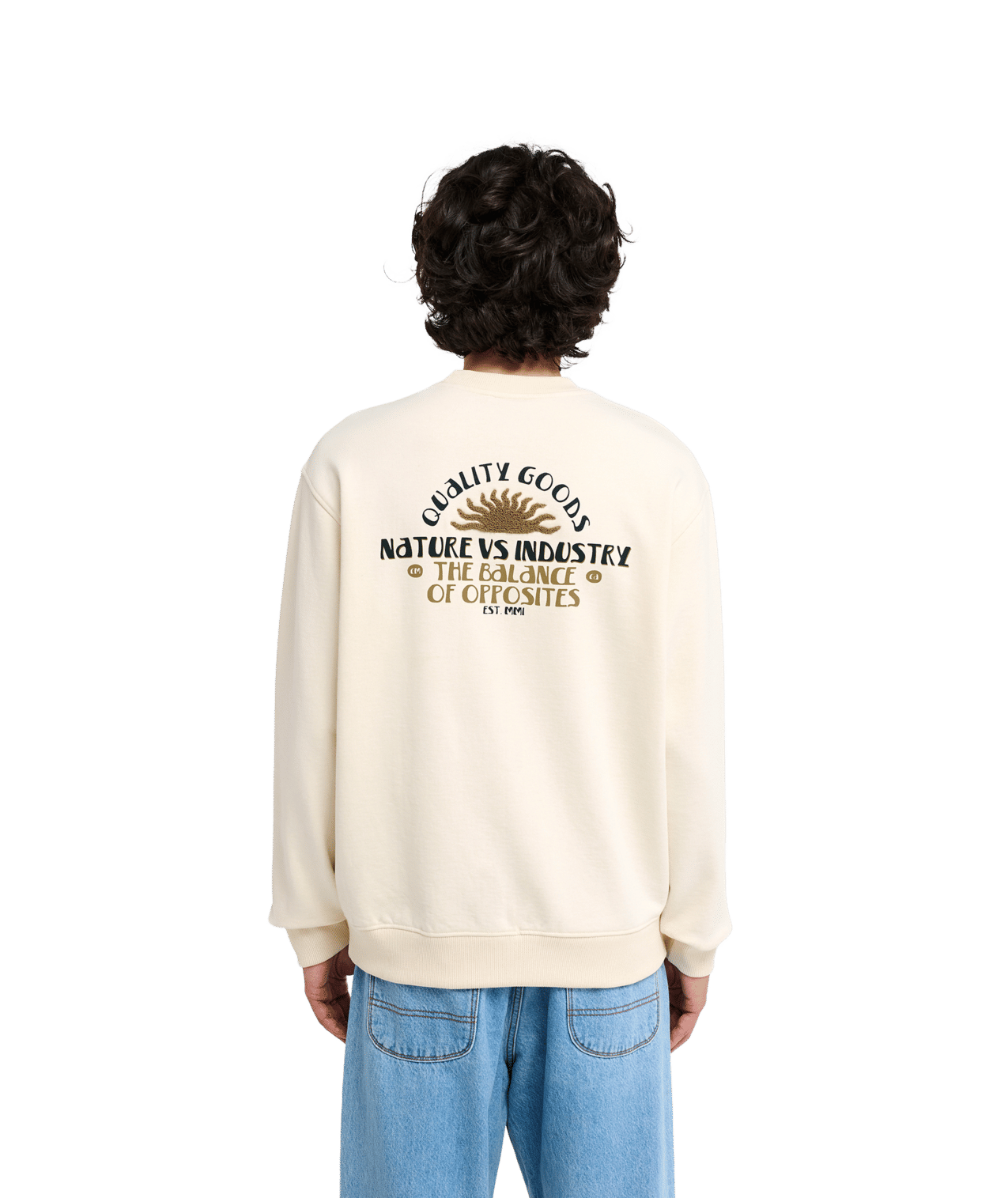 Sun In D crew Fleece Trui