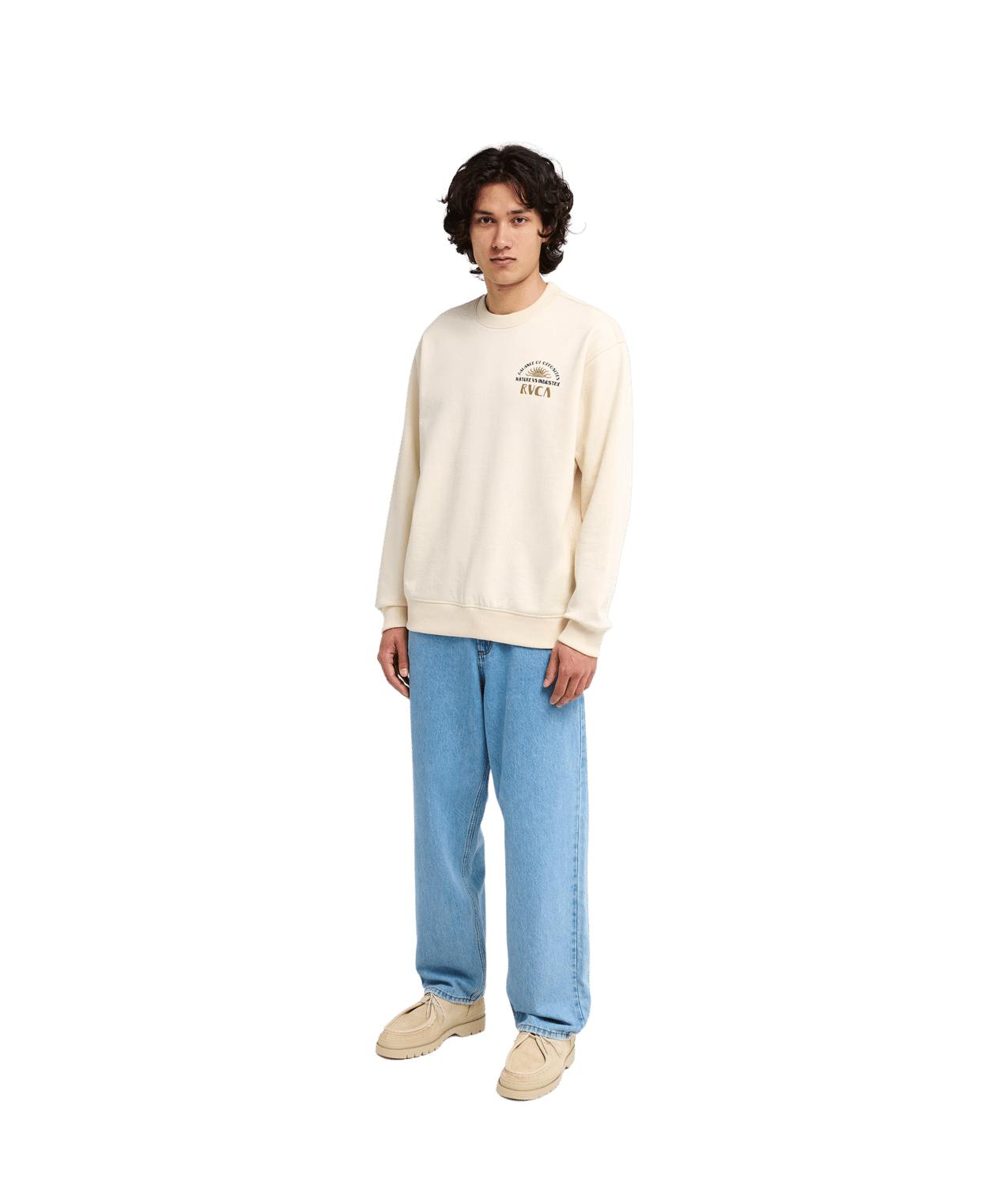 Sun In D crew Fleece Trui