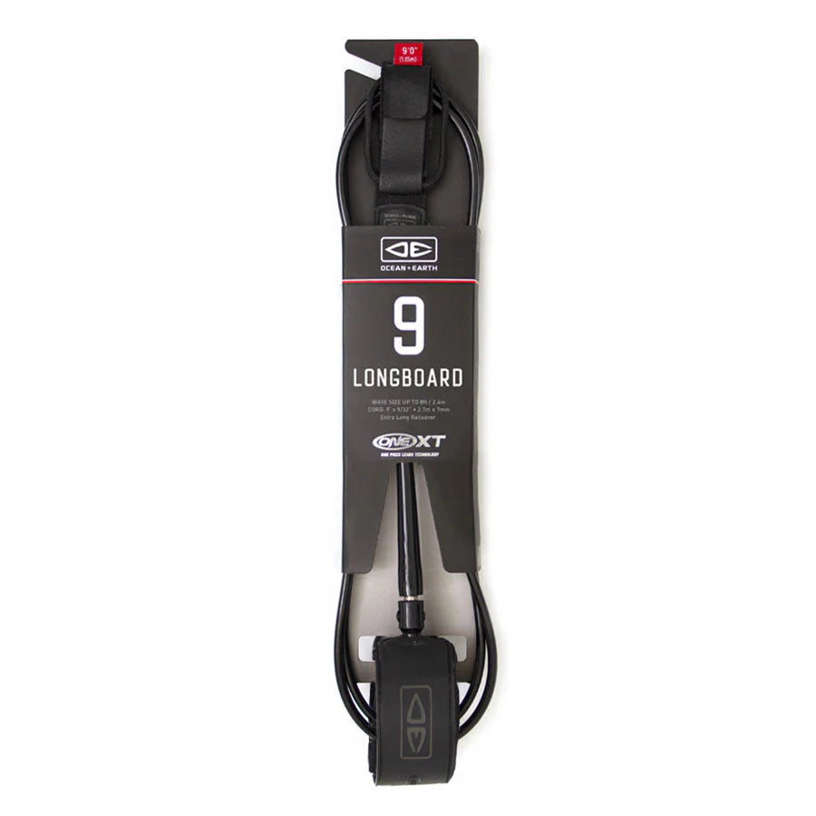 Ocean & Earth Longboard Premium One‑XT 9ft Leash