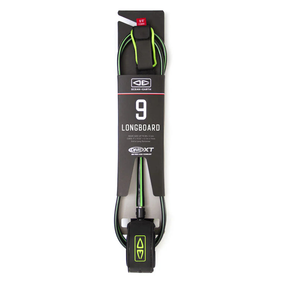 Ocean & Earth Longboard Premium One‑XT 9ft Leash