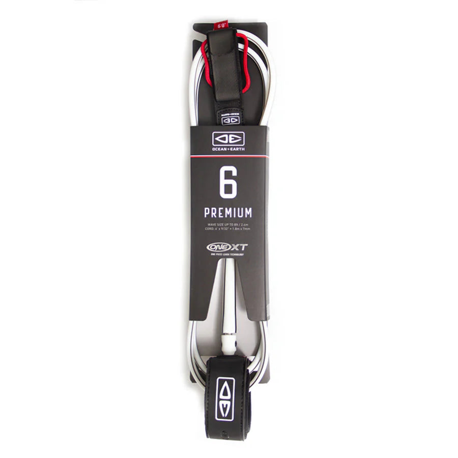 Ocean & Earth Premium One-XT 6FT - Surfboard Leash