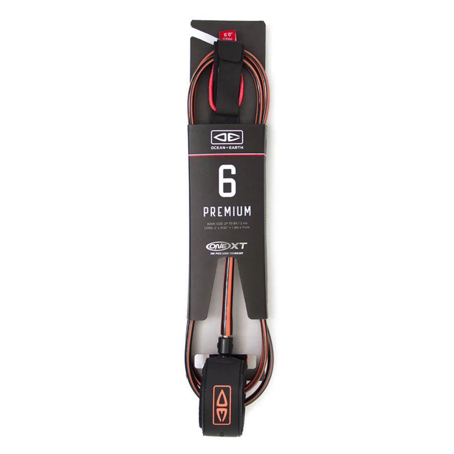 Ocean & Earth Premium One-XT 6FT - Surfboard Leash