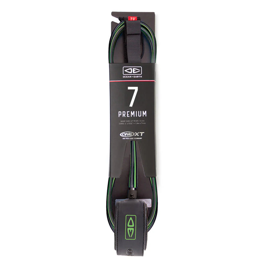 Ocean & Earth Premium One‑XT 7ft Surfboard Leash