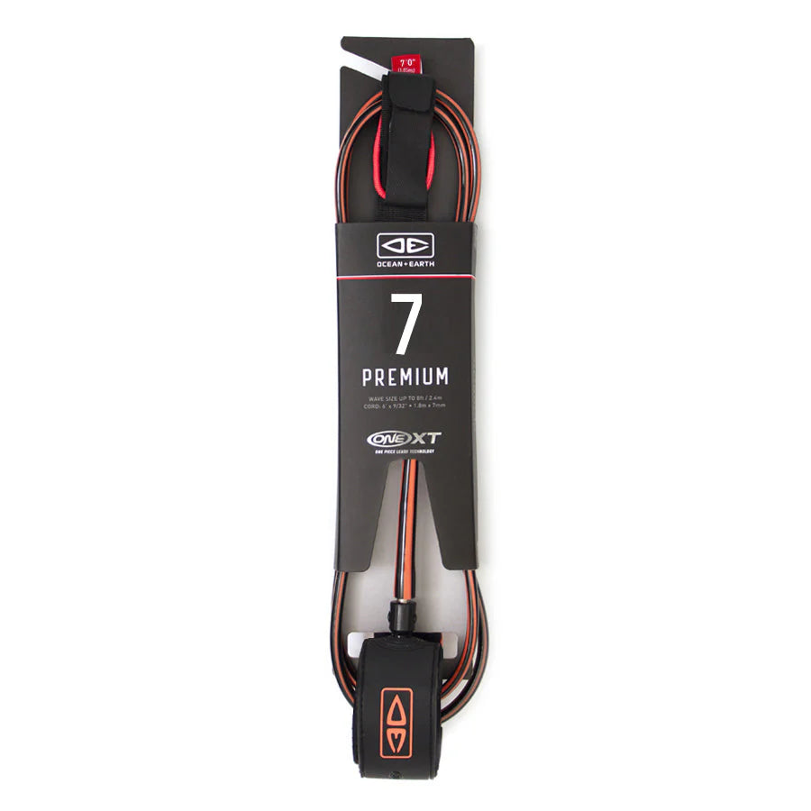 Ocean & Earth Premium One‑XT 7ft Surfboard Leash