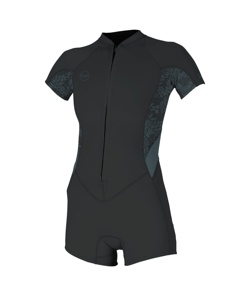 ONeill Bahia 2/1mm - Women's Front Zip Short Sleeve Spring