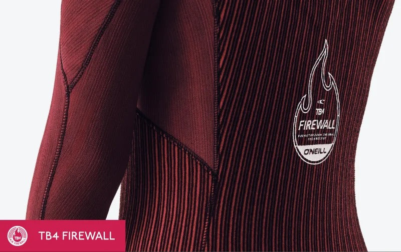 Oneill Hyperfreak Fire 4/3+ Chest Zip full wetsuit Heren