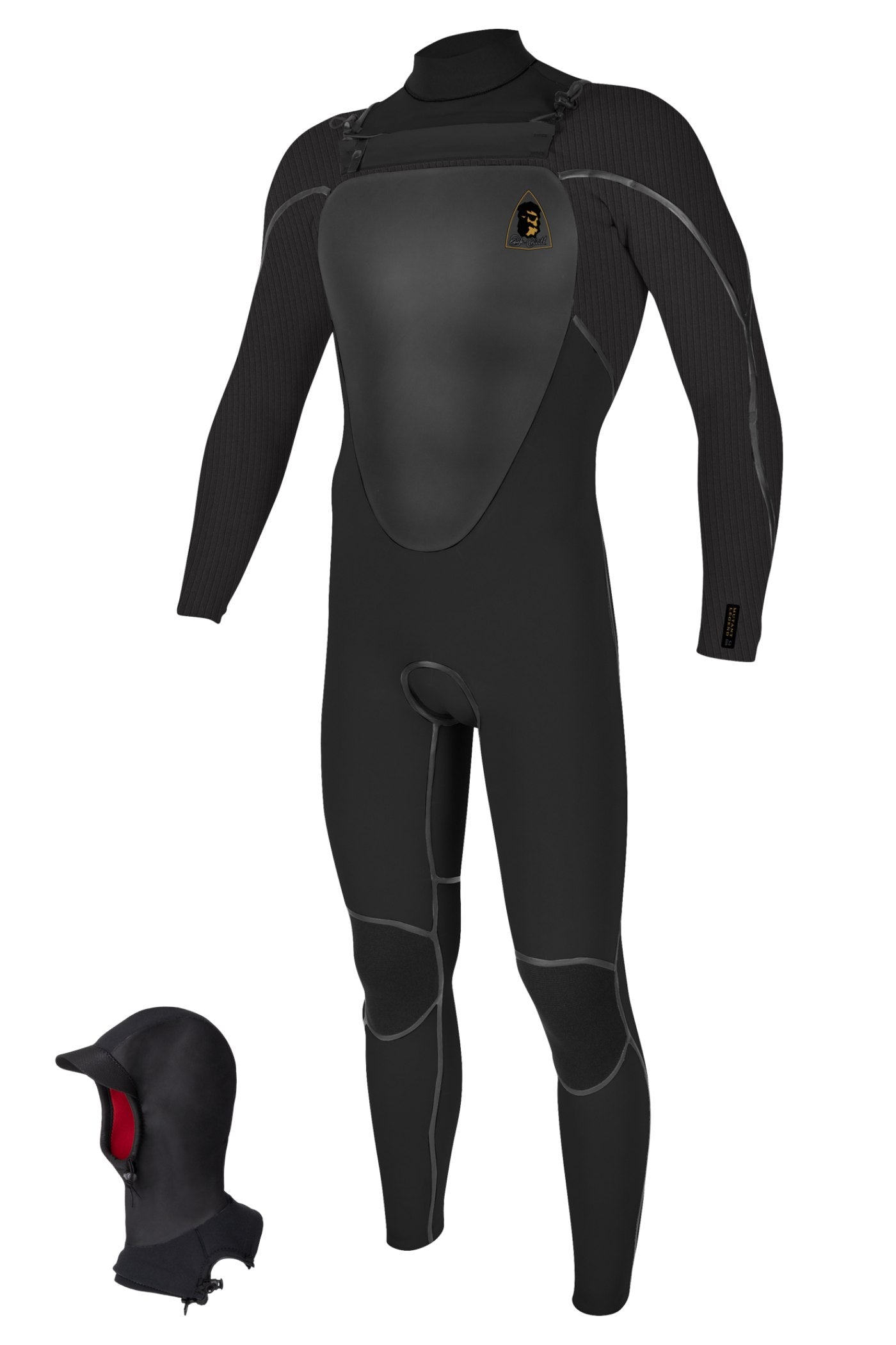 Mutant Legend 5/4mm - Heren Chest Zip Hooded Winter Wetsuit