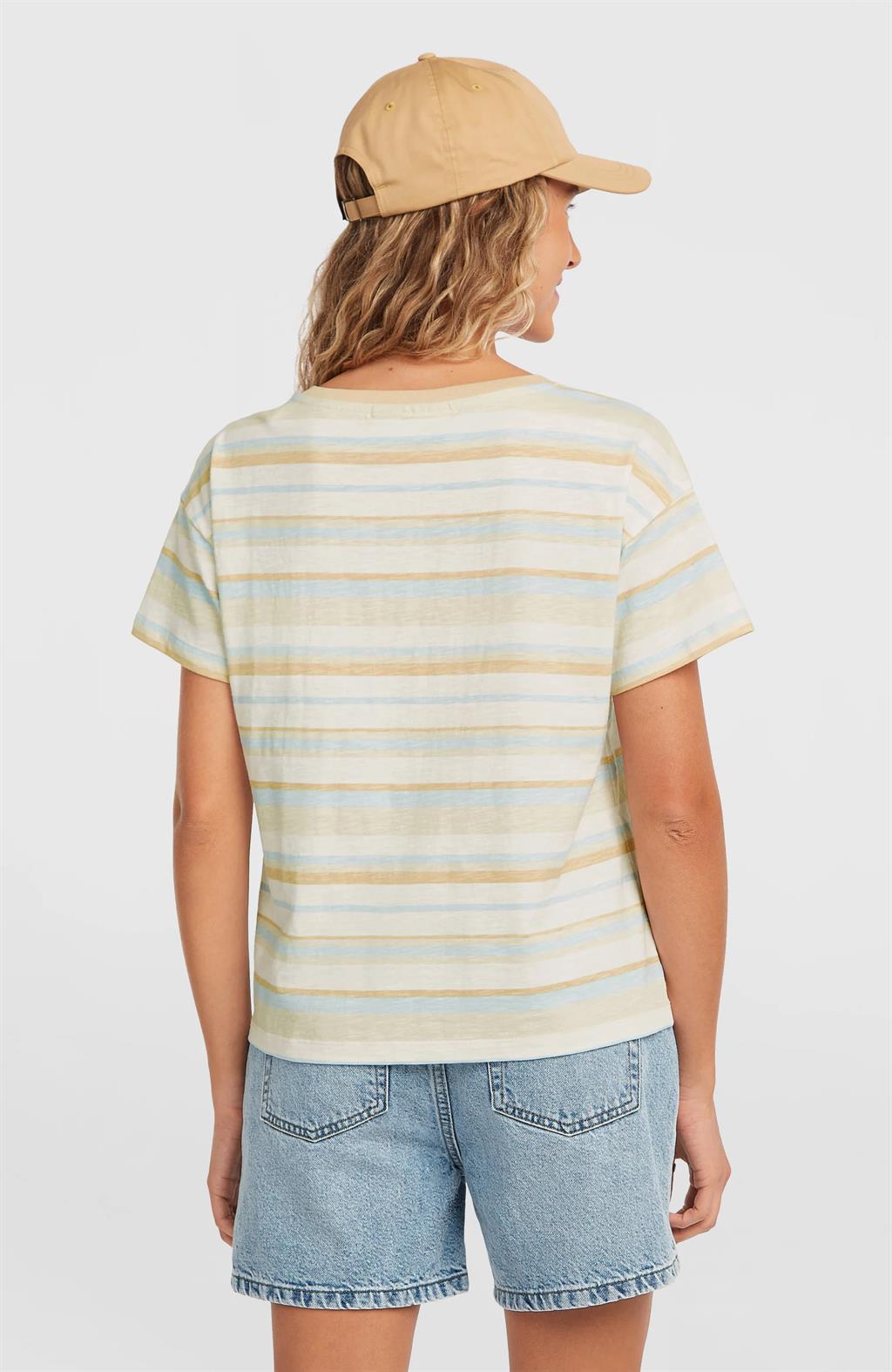 Oneill O'Riginals Boxy Stripe T-shirt fur Damen