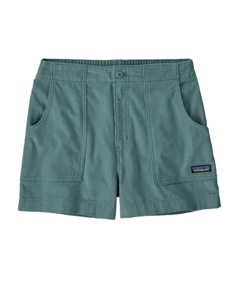 Womens Retro Cord Shorts