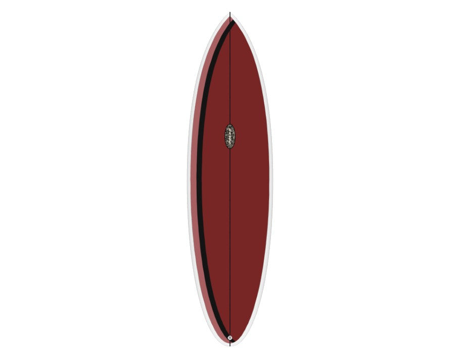 Magnetic Wide Twin Futures Surfboard