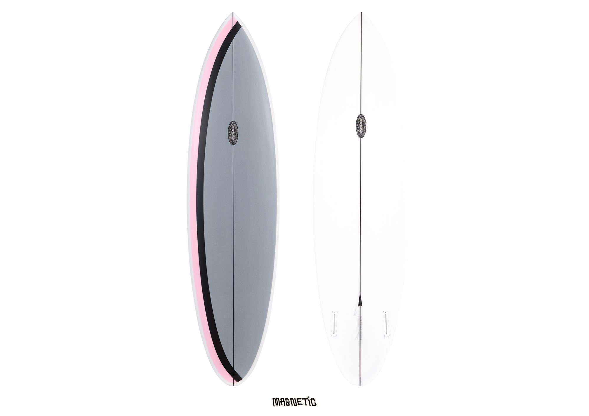 Magnetic Wide Twin Futures Surfboard