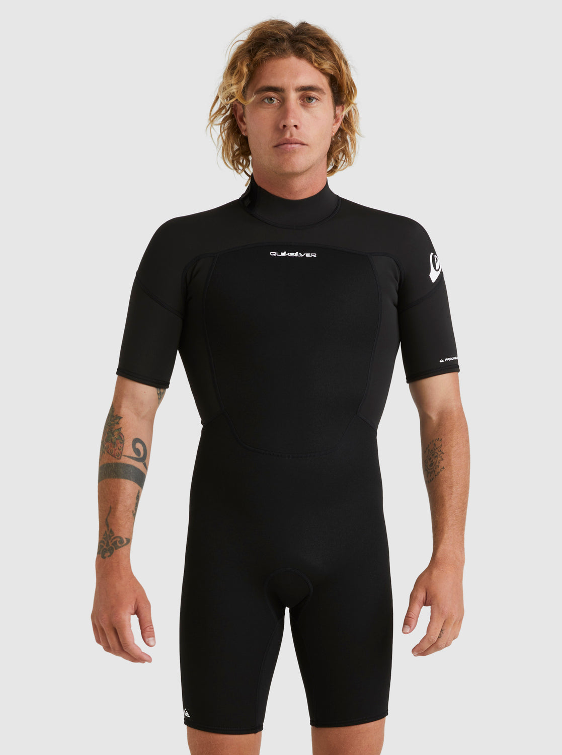 2/2 mm Prologue - Springsuit met korte mouwen en rits aan de achterkant voor heren