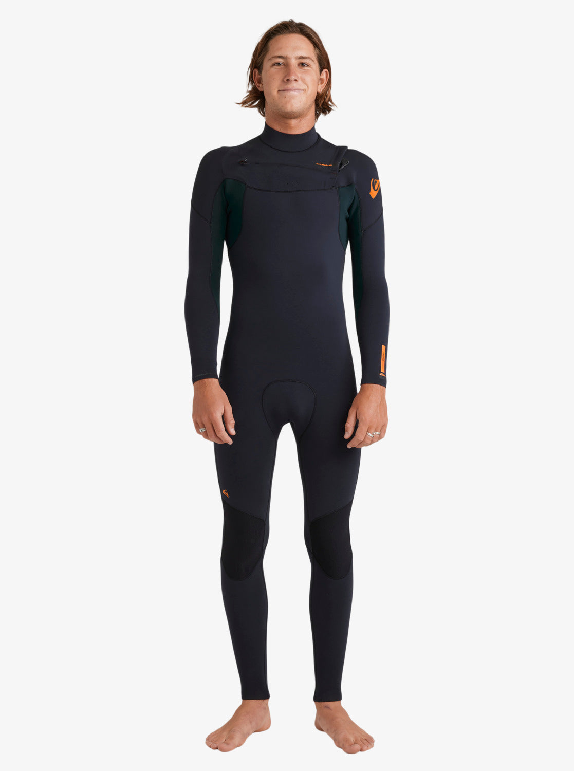 Quiksilver 3/2mm Everyday Sessions - Chest Zip Wetsuit For Men