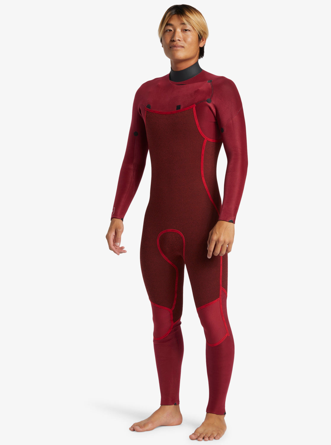Quiksilver 4/3 mm Everyday Sessions – Neoprenanzug mit Brustreißverschluss für Herren