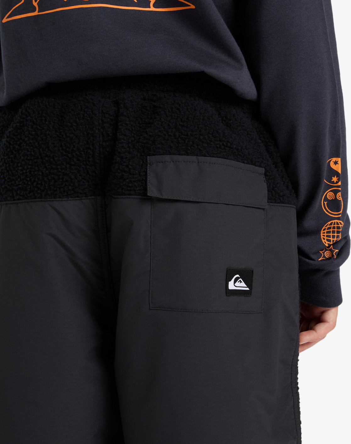 Quiksilver Back To S School Pt – Polarfleece-Jogginghose für Jungen 8–16