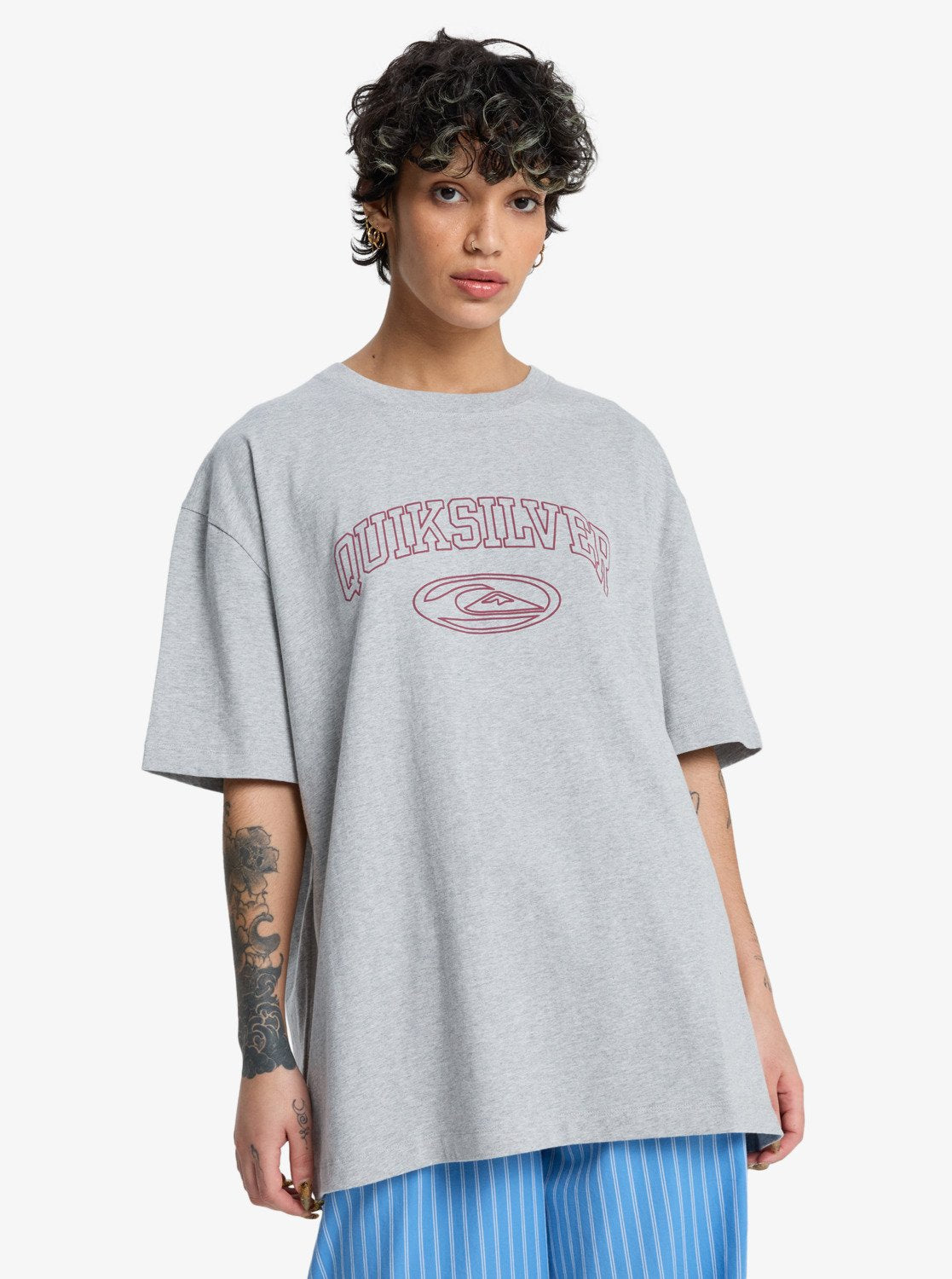 Boyfriend - Dames Surf Lifestyle Korte Mouwen T-shirt