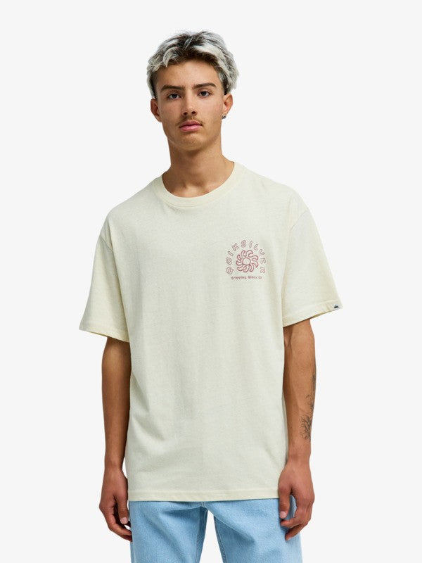 Quiksilver Curve Palm - Herren Surf Lifestyle kurzärmeliges T-shirt