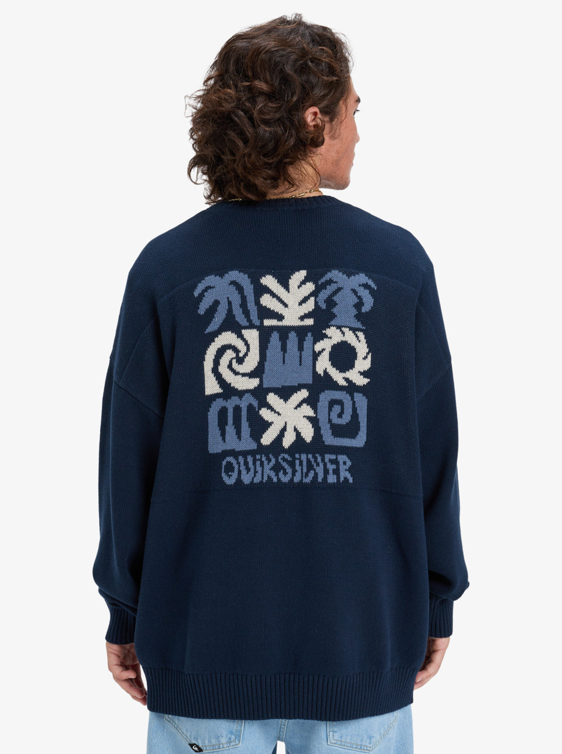 Quiksilver Devils Jacquard Logo - Rundhalspullover für Männer