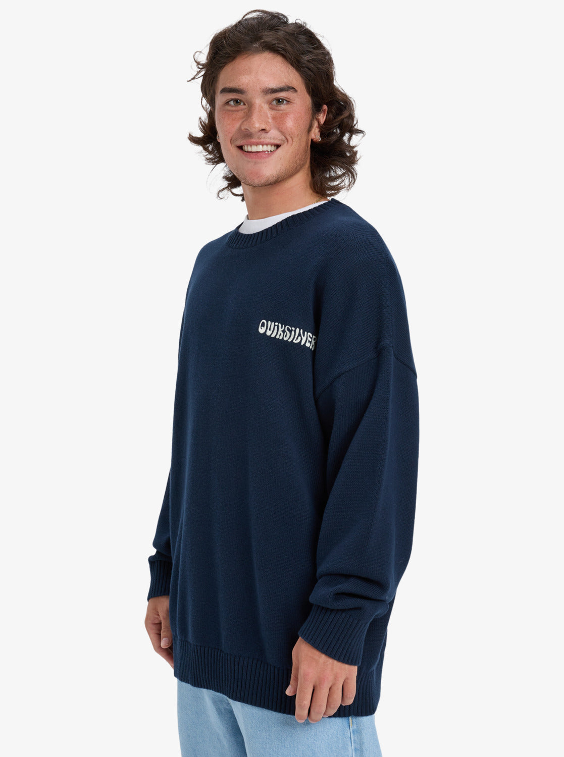 Quiksilver Devils Jacquard Logo - Rundhalspullover für Männer