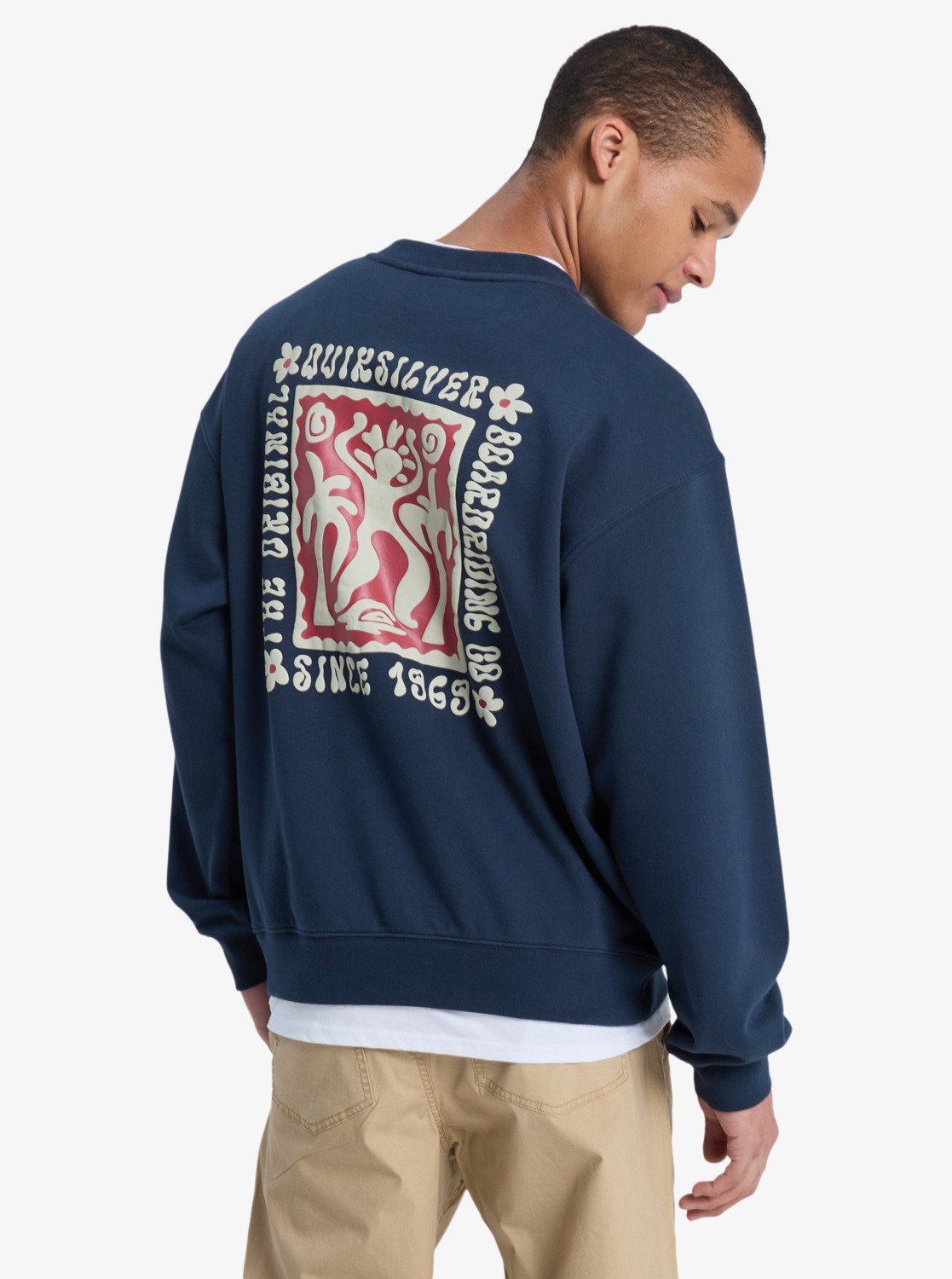 Quiksilver Elevated Crew - Herren Surf Lifestyle Fleece Sweater