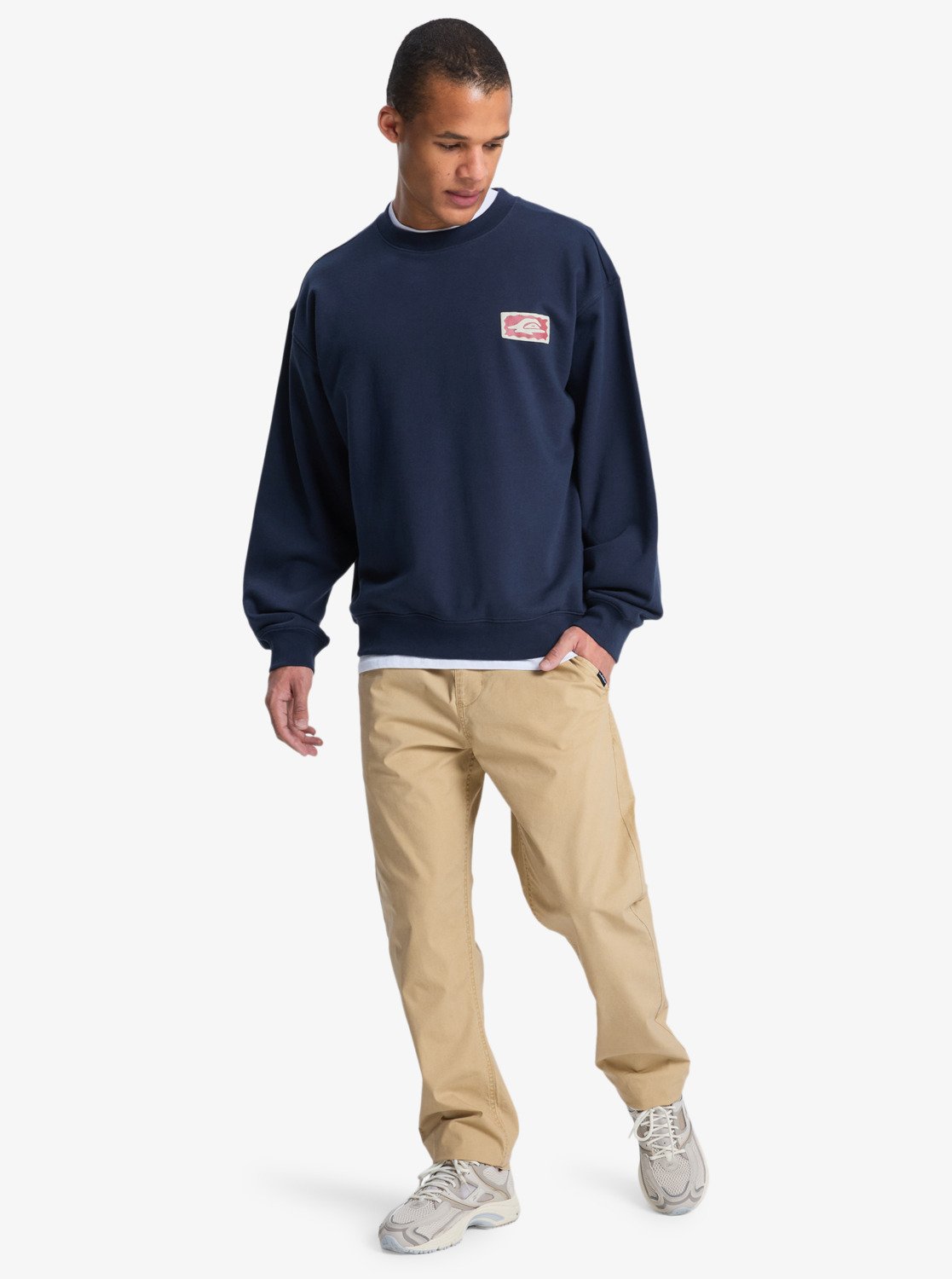Quiksilver Elevated Crew - Herren Surf Lifestyle Fleece Sweater