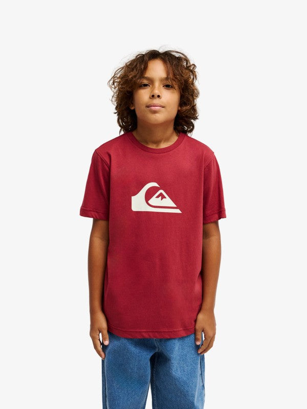 EV Comp Logo - Jongens Surf Lifestyle Korte Mouwen T-shirt
