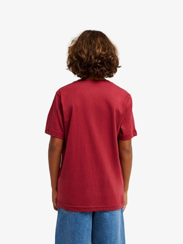 EV Comp Logo - Jongens Surf Lifestyle Korte Mouwen T-shirt