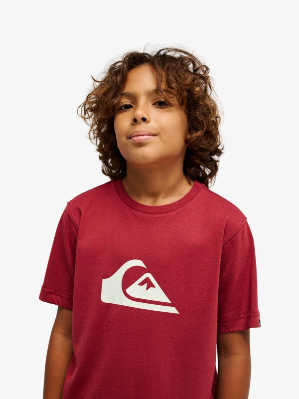EV Comp Logo - Jongens Surf Lifestyle Korte Mouwen T-shirt