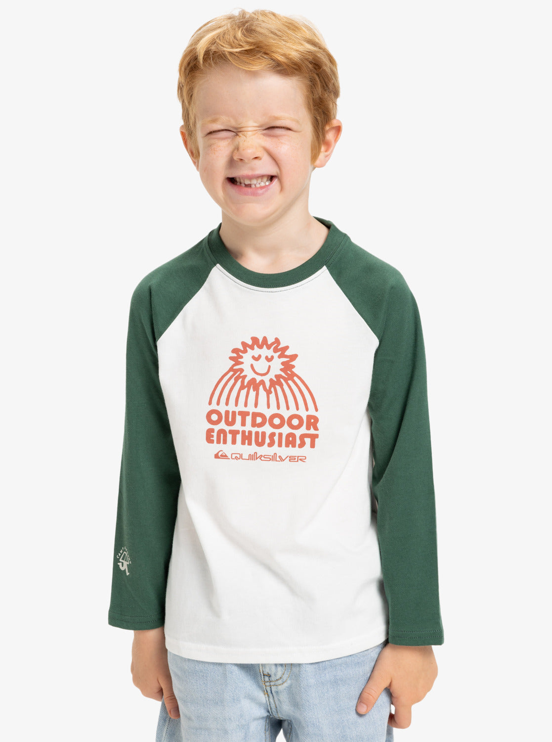 Ev Spot On Raglan - T-shirt met lange mouwen voor jongens