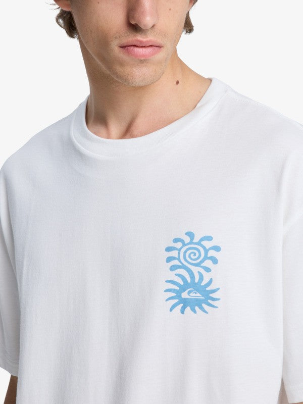 Quiksilver Evo Blossom Of Peace - Herren Surf Lifestyle kurzärmeliges T-shirt