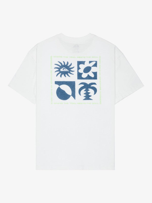Quiksilver Evo Blossom Of Peace - Herren Surf Lifestyle kurzärmeliges T-shirt