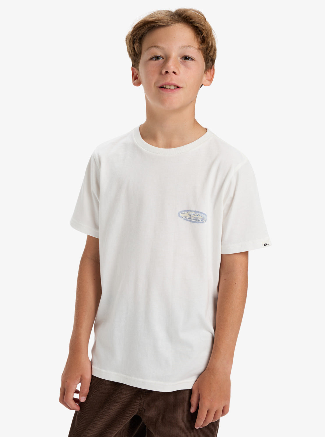 Quiksilver Evo Border Lines – Kurzarm-T-Shirt für Jungen 8-16