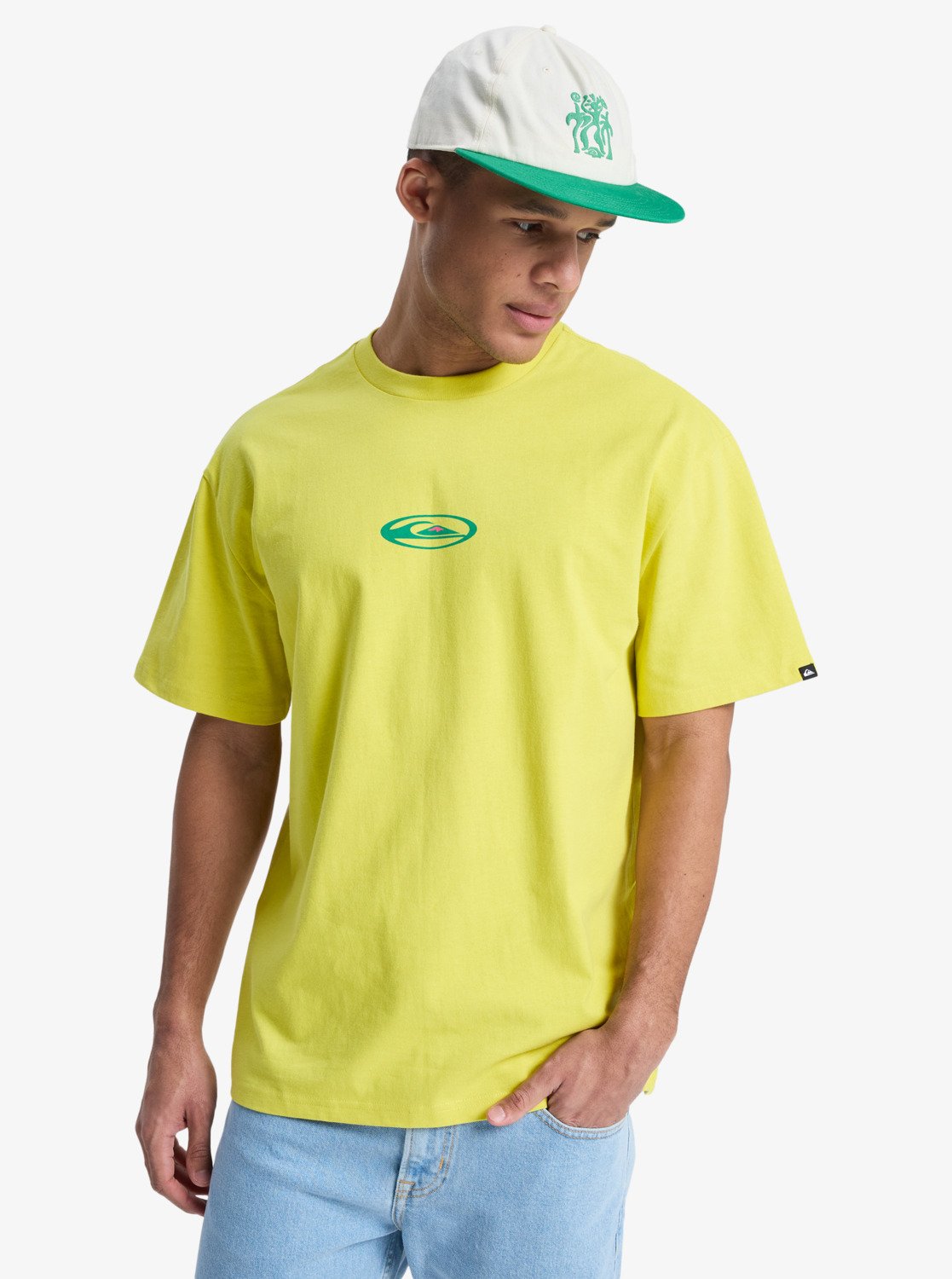 Flowers Surfing - Heren Surf Lifestyle Korte Mouwen T-shirt