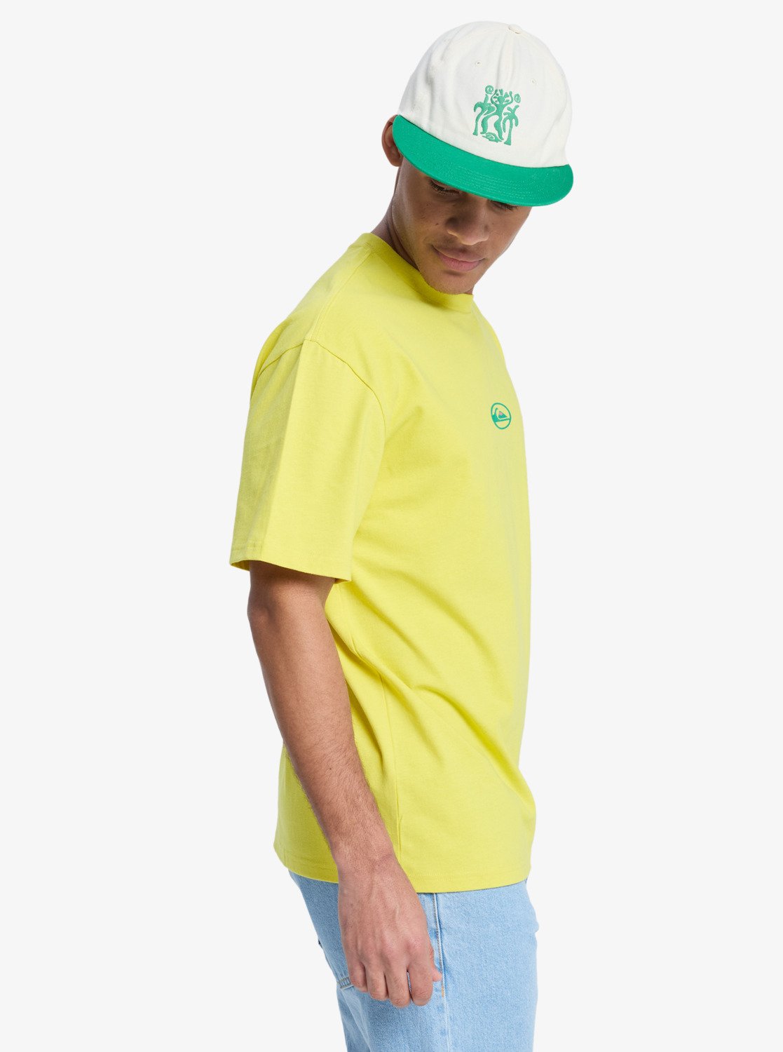 Flowers Surfing - Heren Surf Lifestyle Korte Mouwen T-shirt