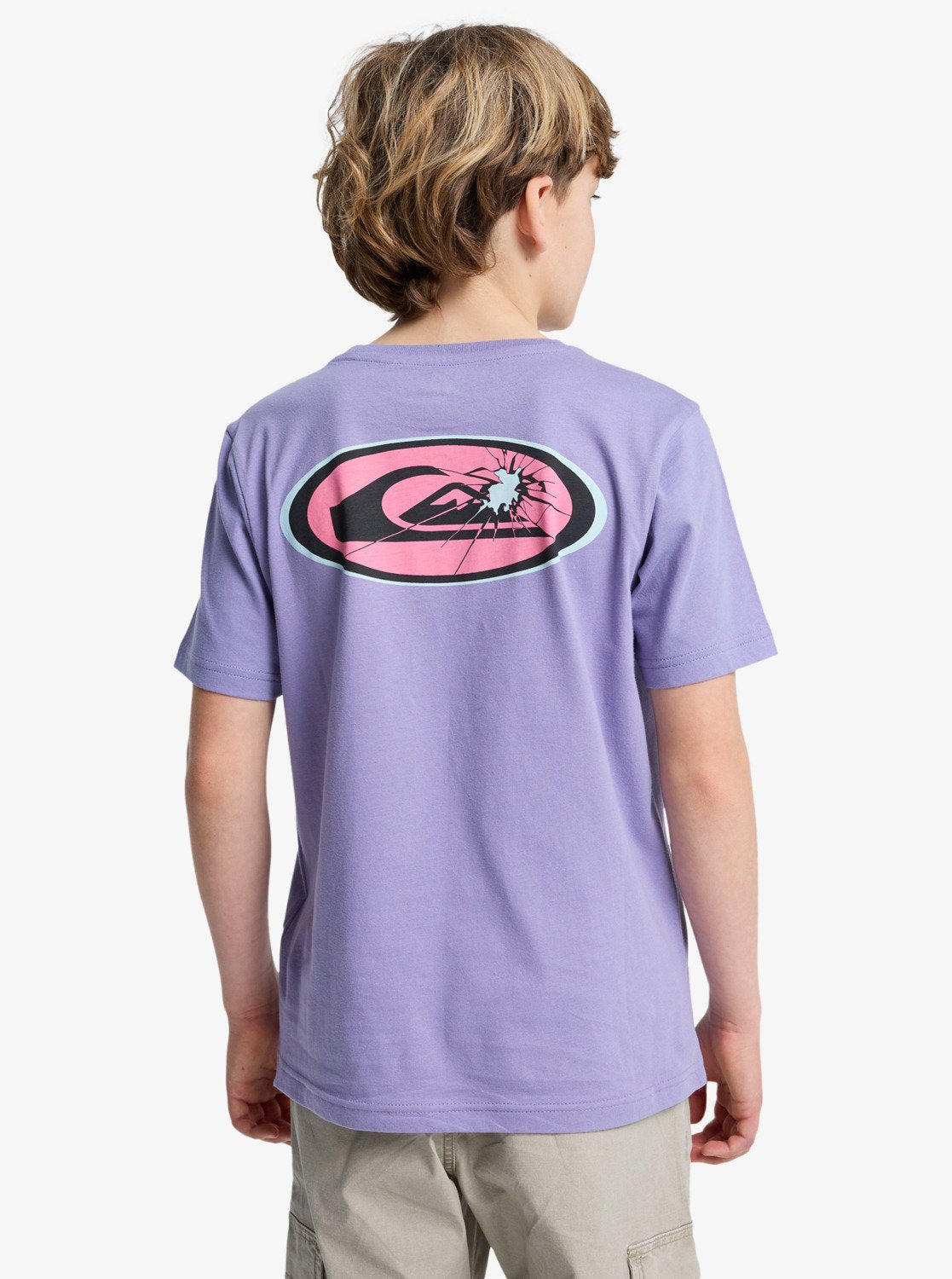 Quiksilver Fractured Wave - Jungen Surf Lifestyle kurzärmeliges T-shirt