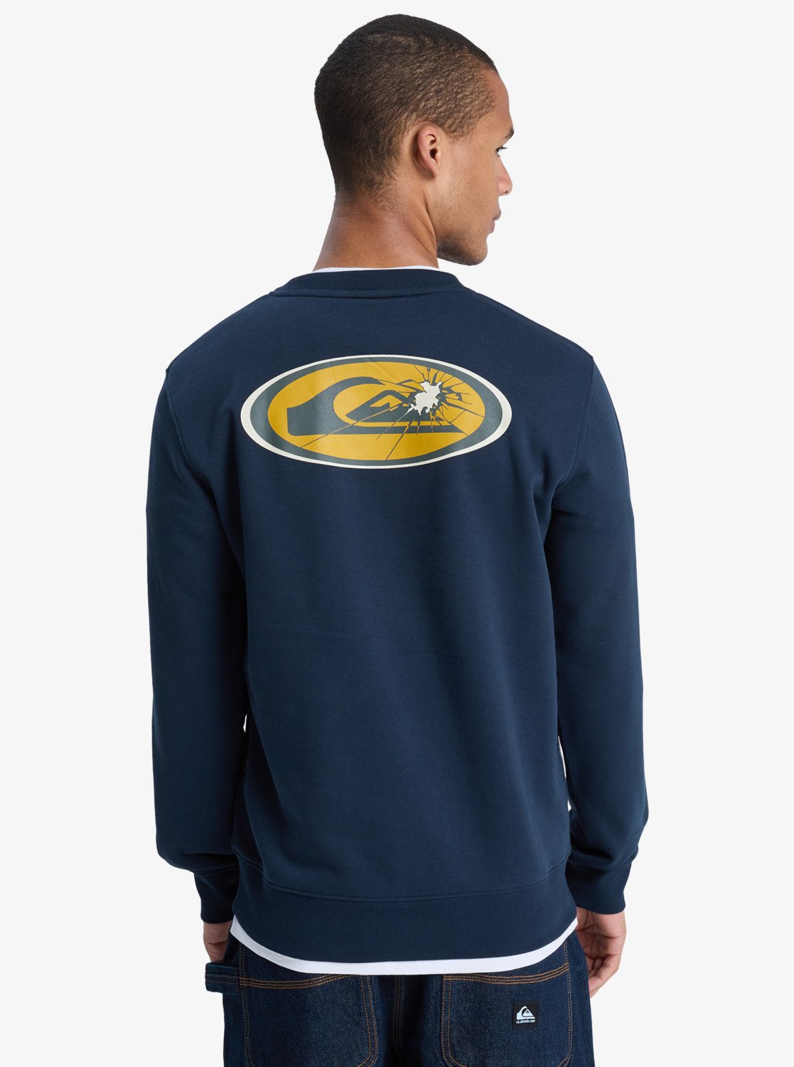 Quiksilver Graphic Crew - Herren Surf Lifestyle Fleece Sweater